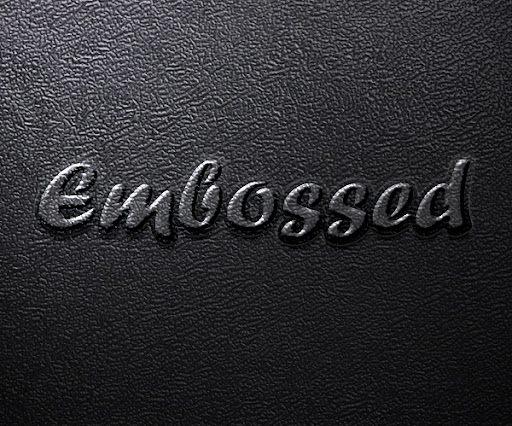 EMBOSS PRINTING